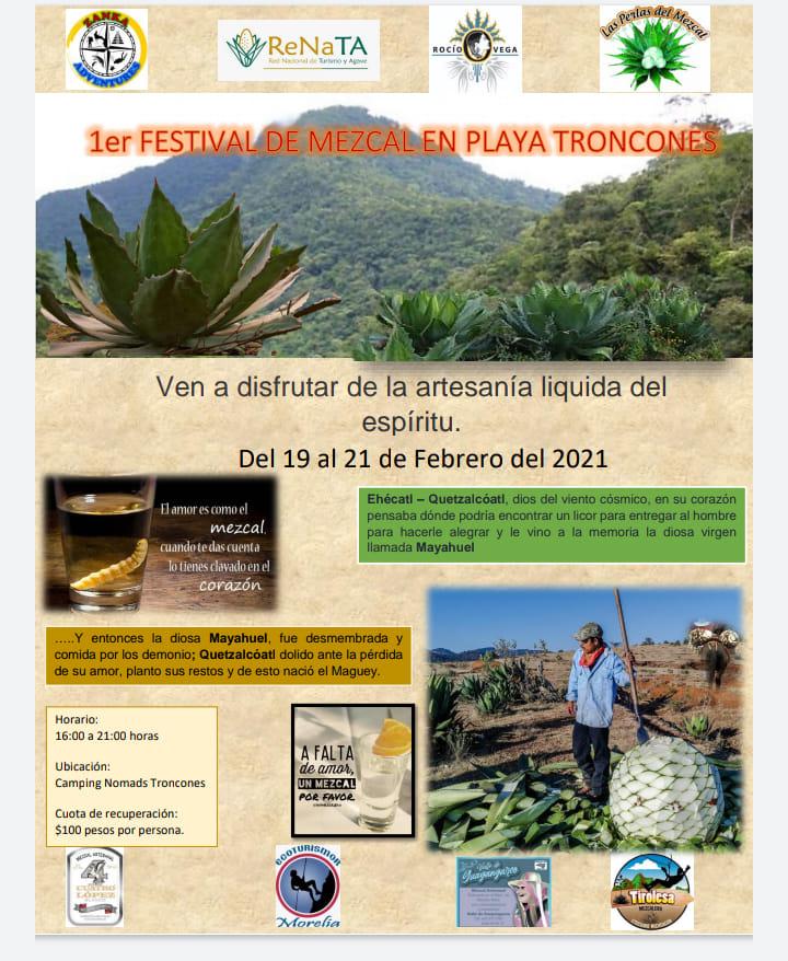 1er Festival de Mezcal en Playa Troncones