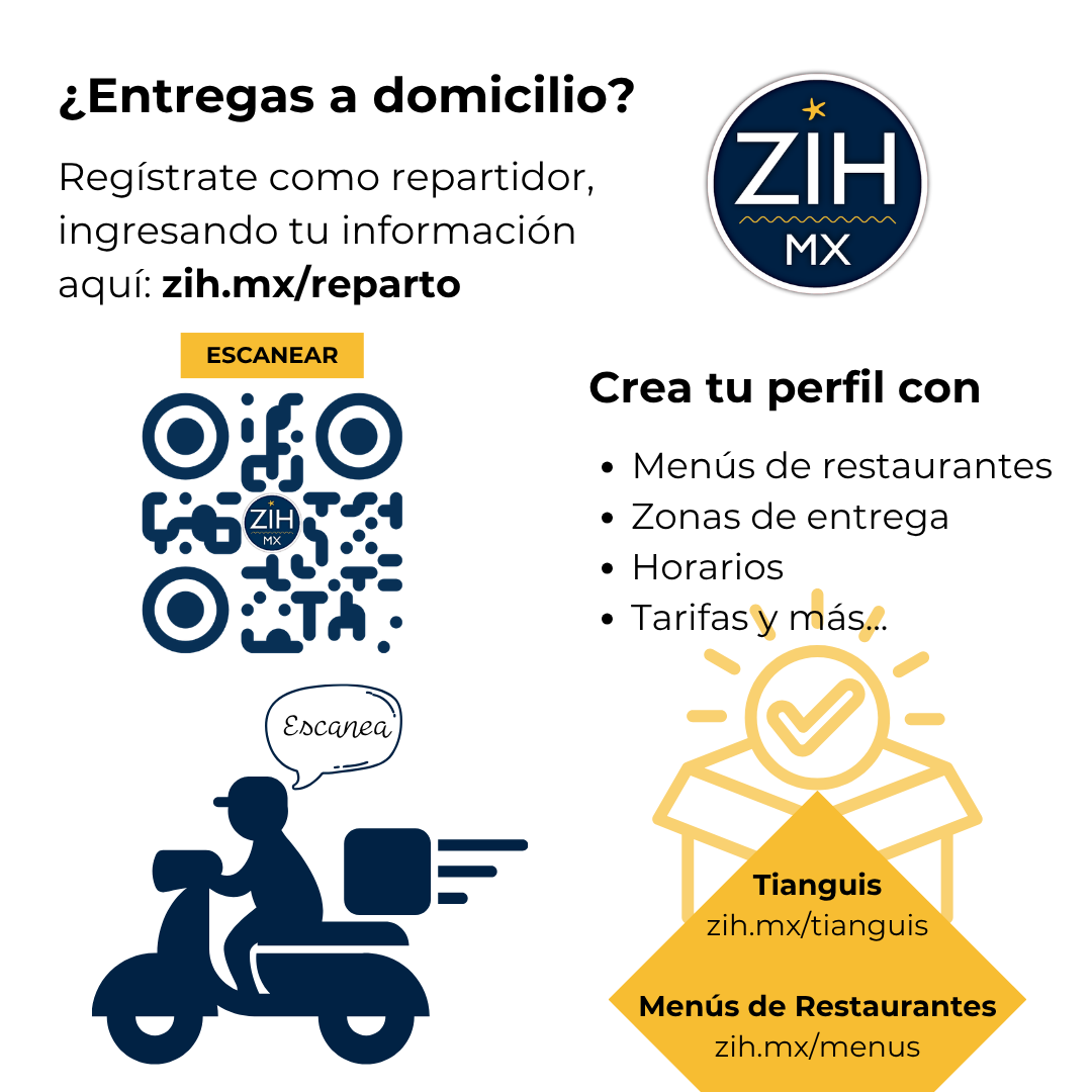Registrate si eres repartidor